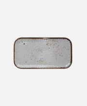 Plato Rectangular Salsa - Blanco 17,6 x 16,2 cm