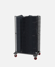 Zown - Carro Sillas Gris, colección Norman 110 x 48 h 190 cm