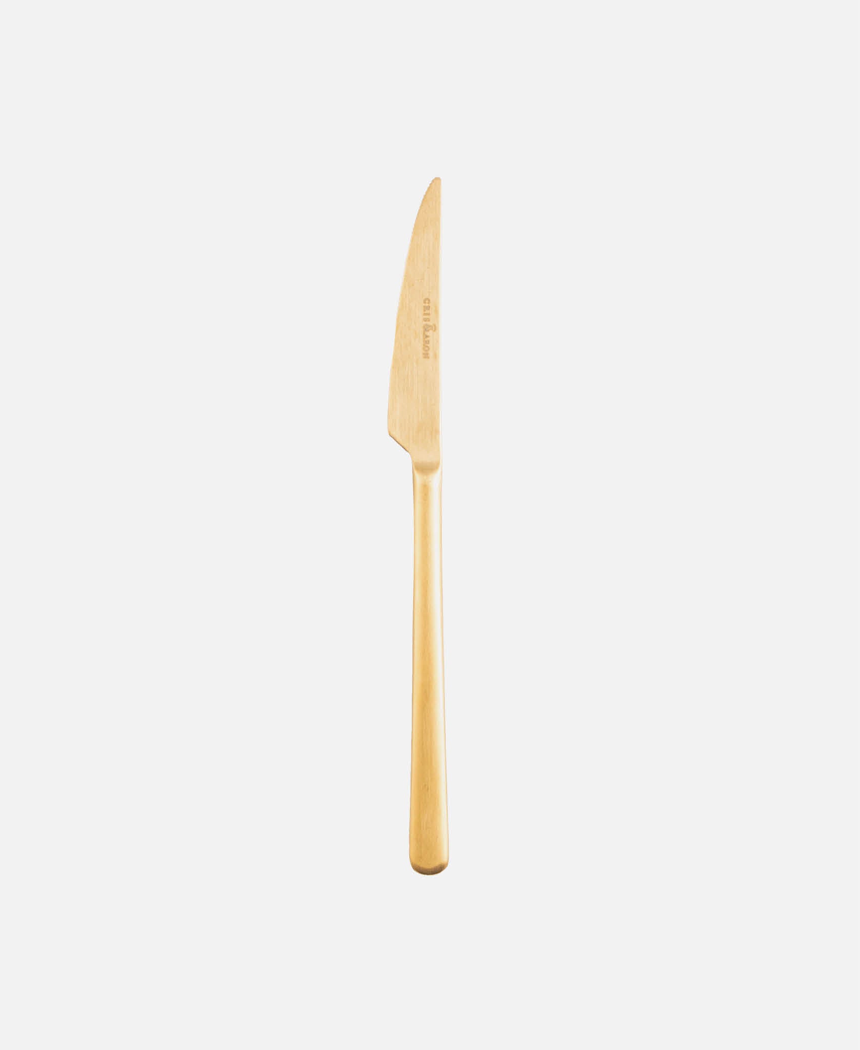 Cuchillo Postre Meraki - Oro