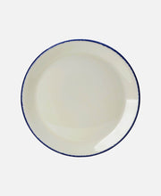 Plato Coupé Blue Dapple - Blanco