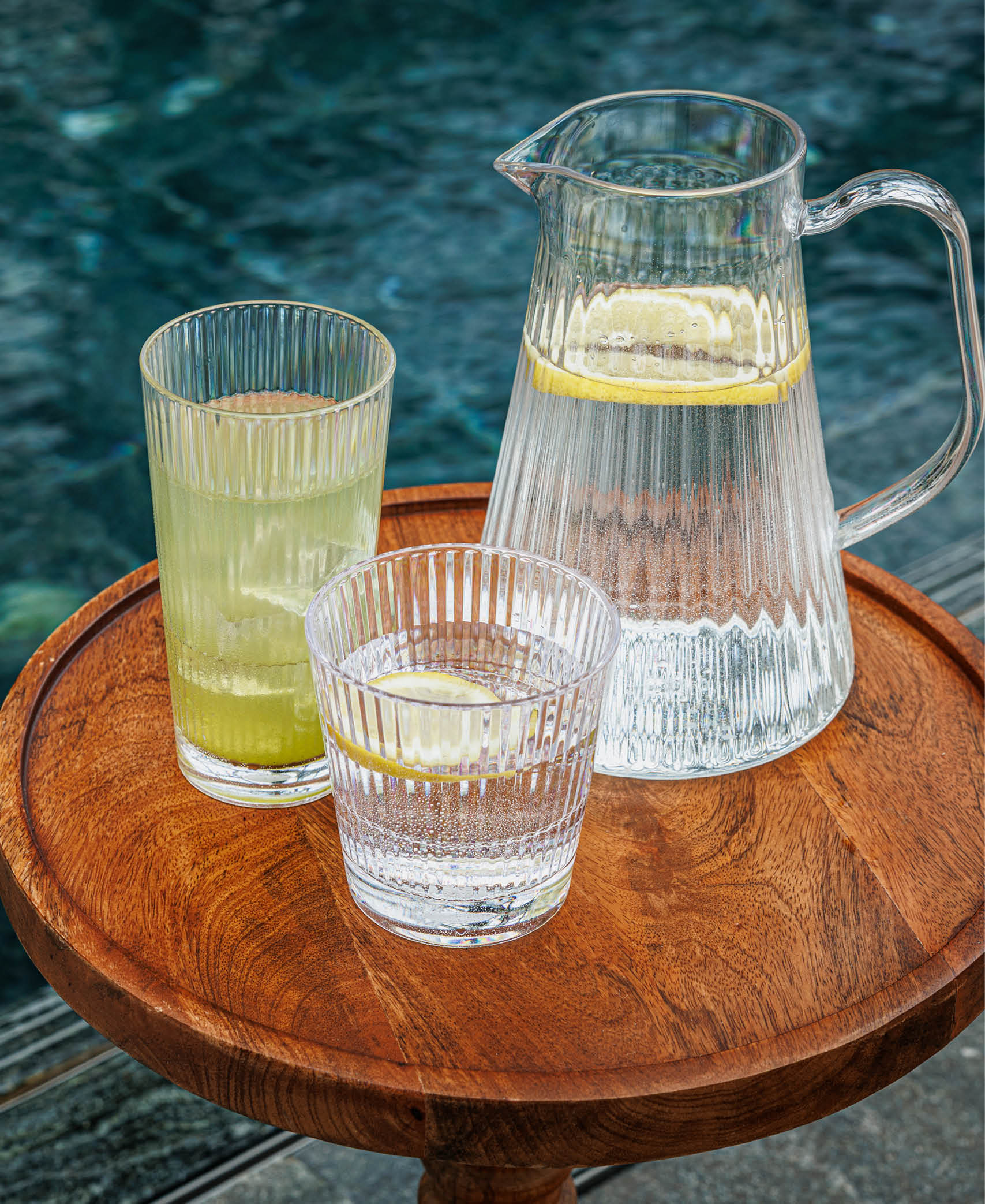 Vaso High Ball Stripe - Transparente